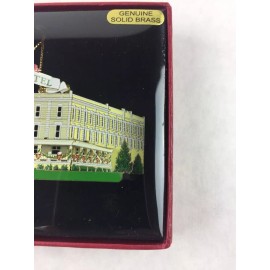 Nation's Treasures Nations Treasures Staffords Perry Hotel Painted Brass Metal Ornament Souvenir
