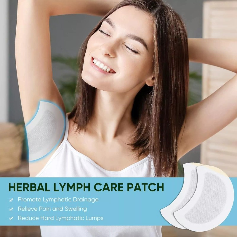 Hipfate Lymphatic Detox Patch - For Swollen Lymph Glands, Parametrial