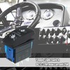 X AUTOHAUX Fan Override Rocker Switch 5Pin On-Off Blue LED