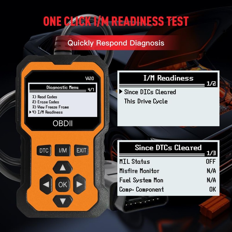 OBD2 Scanner V410 Car Diagnostic Tool – Auto Code Reader