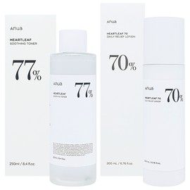 Anua Eoseongcho 2-piece set skin lotion for sensitive skin, cosmetics for teenagers / 아누아 어성초 2종 세트 스킨로션 민감성피부 청소년화장품
