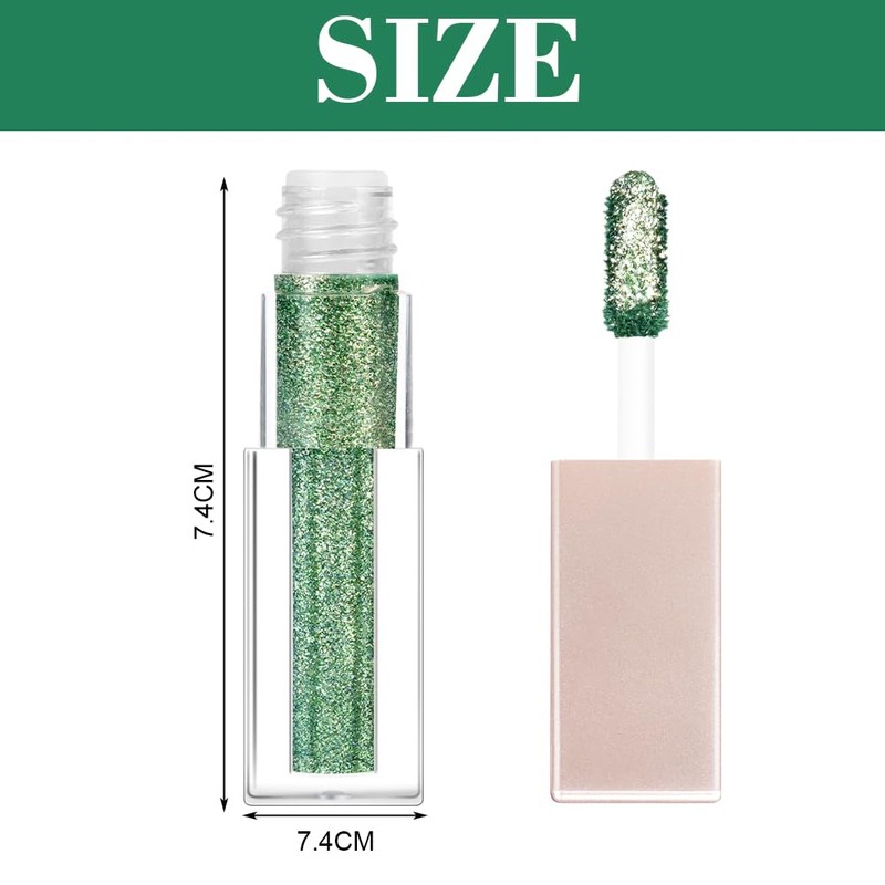 Diamond Shimmer Eyeshadow, Quick-Dry & Long Lasting Liquid Eye Shadow
