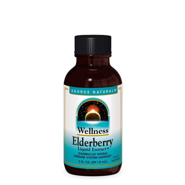 SOURCE NATURALS Wellness Elderberry Extract, 2 OZ