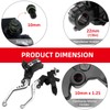 JAVIK Updated Universal Bike Brake Master Cylinder Clutch Lever Set