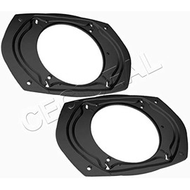 Universal 6 X 9/5 X 7/6 X 8 to 5.25/6.5 Inch Car Speaker Adapter Plate (Pair)
