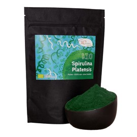 Organic Spirulina Platensis Powder, Organic Cultivation, 500 g
