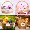 12 Pieces Basket Labels Clip on Set, Include 10 Pieces
