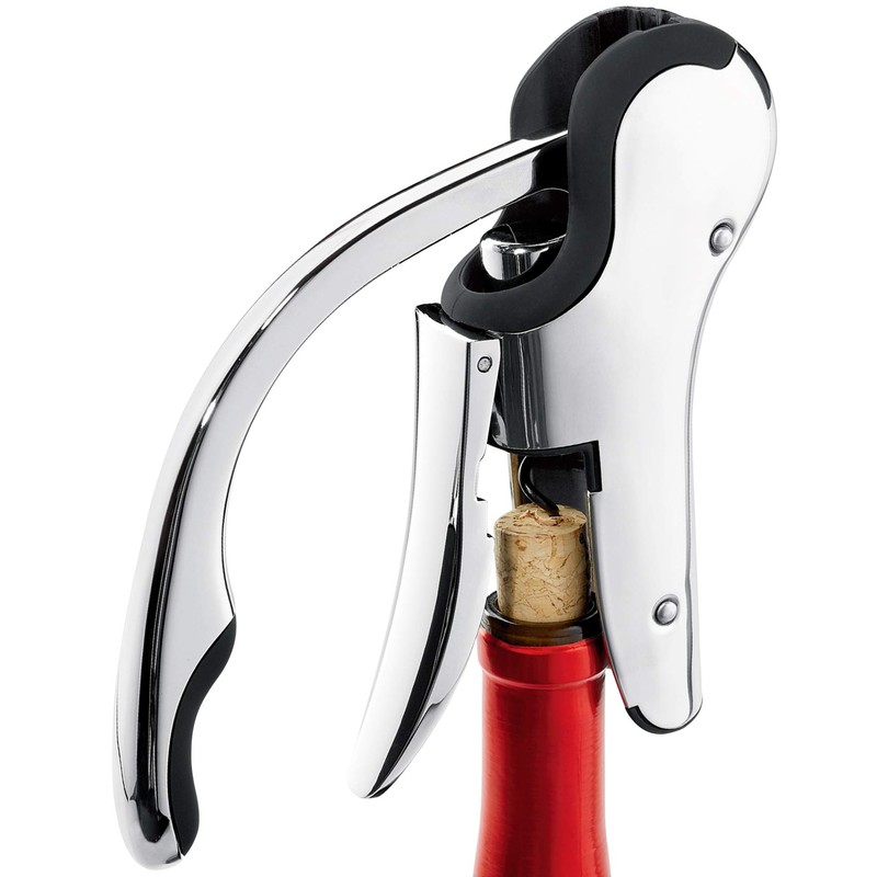 Stainless Steel Wine Opener Compact Vertical Corkscrew Wine Bottle Opener