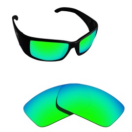 Alphax Emerald Green Polarized Replacement Lenses for Costa Del Mar Blackfin