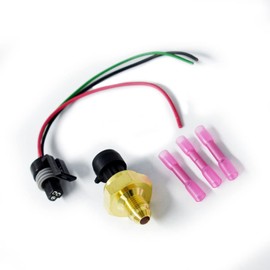 Silscvtt Oil Pressure Sensor Sender Heat Shrink Butt Connectors Pigtail Harness 5C3Z-9J460-A Replacement for Ford 6.0L Diesel