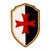 Knights Templar Cross Shield Crusader Tactical Patch [PVC Rubber - KT1]