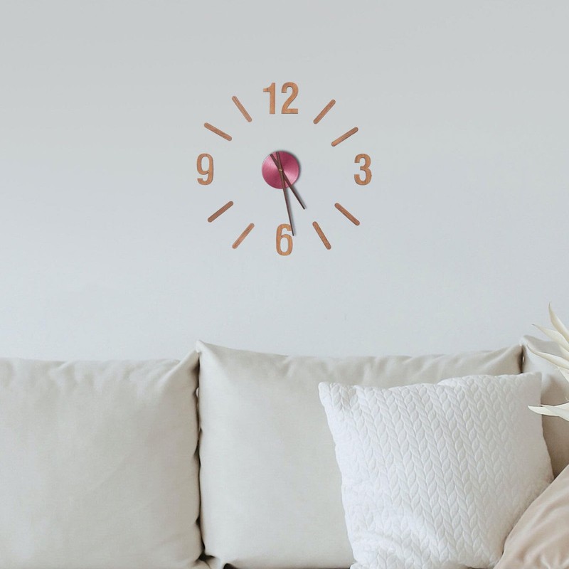 DOITOOL Wood Clock Number Set in Arabic Numerals 1 Set