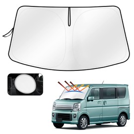 Cartist Suzuki Every Wagon da17W Windshield Sunshade Shade Curtain Multi Sun Shade Every WAGON 2015.2 ~ Current Light Shade, Car Specific, UV Protection, Custom Parts, Interior Parts, Easy