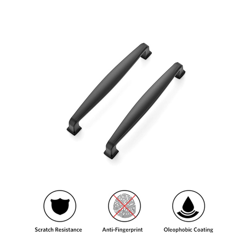 Ravinte 5 Pack Solid 5 Inch Kitchen Cabinet Handles Matte