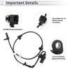 INFINAUTO ABS Wheel Speed Sensor Front Left ABS Sensor Anti-lock