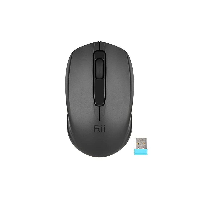 Rii Wireless Noiseless Mouse,2.4G Portable Computer Mice for PC, Laptop,