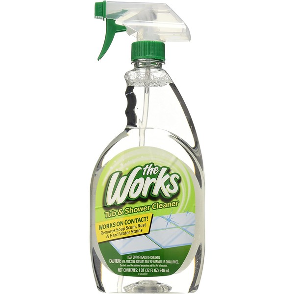 HOME CARE LABS 65320WK The Works Tub & Shower Cleaner 32 fl. oz