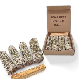 Set of 4 Incense Sticks Sage White Mix + 1 Incense Stick