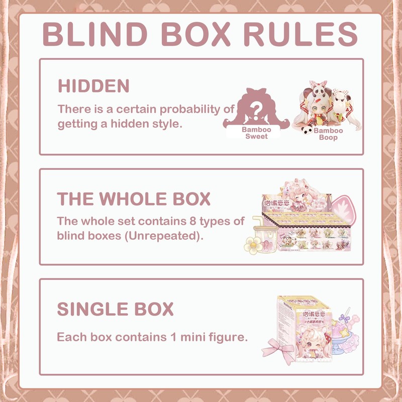 BEEMAI Moni cat Kitten Office Series Blind Box 8-Box Set