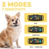Dog Bark Collar, No Shock Anti-Bark Collar with 3 Modes