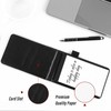 cobee Pocket Notebook Holder with Pen, Mini Leather Notepad Memo