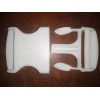 Unbranded Single White Plastic Side Release Buckles - 2 Inch