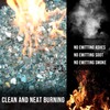 Skyflame 10-Pound Fire Glass for Fireplace Fire Pit and Landscaping,