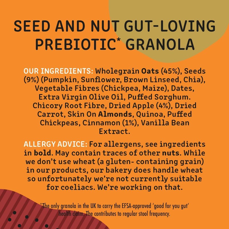 Bio&Me Apple and Cinnamon Gut Loving Granola, 360 g