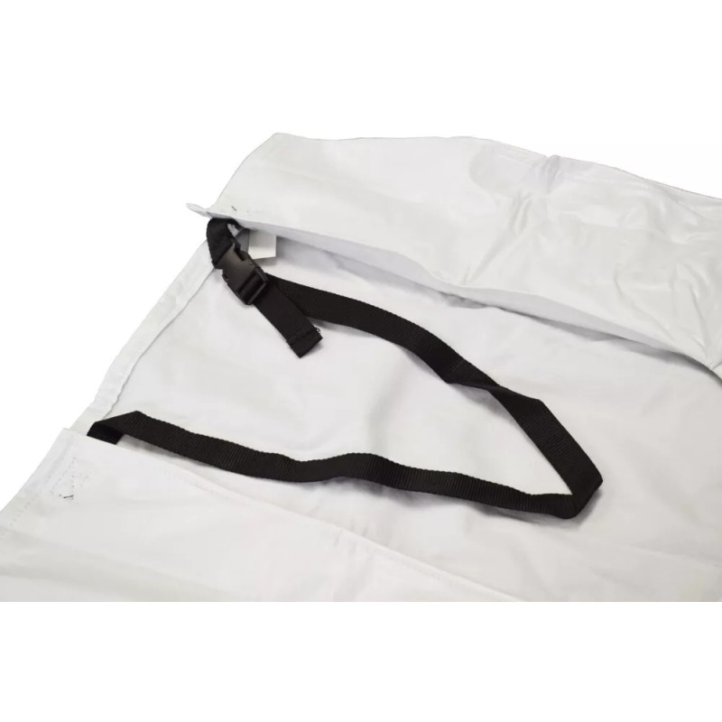 Rigid Hitch RV Tire Covers, 27"- 29" Diameter, Arctic White,