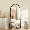 GlasFlength Full Length Mirror with Stand - 57" x 18"