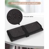 Soporte para brochas de maquillaje, organizador de brochas de maquillaje