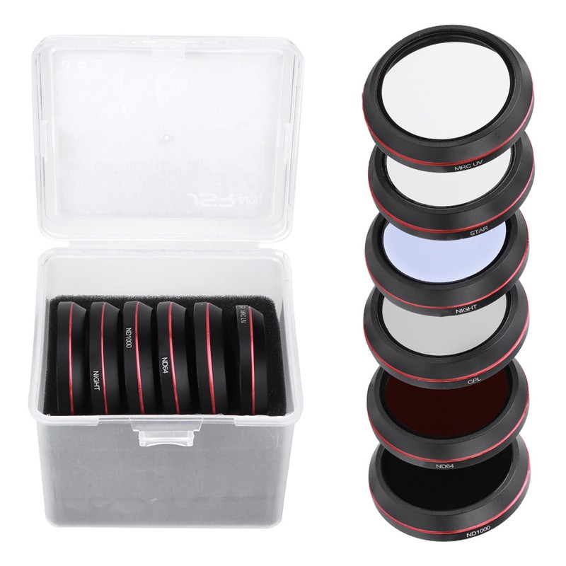 Junestar MRC UV CPL Star ND64 ND1000 Night Filter for