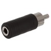 Cmple - RCA Plug to 3.5mm Stereo Jack Adapter