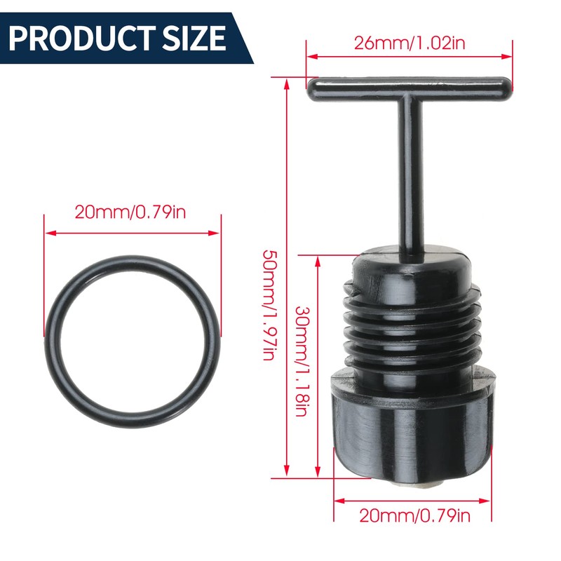 Drain Plug and O-Ring for Yamaha for WaveRunner FX Cruiser
