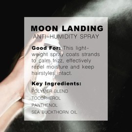 R&Co Moon Landing Anti-Humidity Spray - Frizz Control & Humidity Protection - Flexible Hold for Smooth Hair & Flyaway Tamer - Lightweight Moisturizing Shine Spray for Healthy Hair - 1.7oz & 5oz