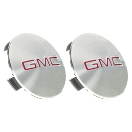 OEM NEW Wheel Hub Center Cap Set Brushed Aluminum w/Logo 07-16 Acadia 9597360