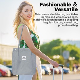 sundee Corduroy Tote Bag for Women,Shoulder Handbags,Travel Bag with Inner Pockets Big Capacity Casual Handbags for Work Shopping - Light Grey