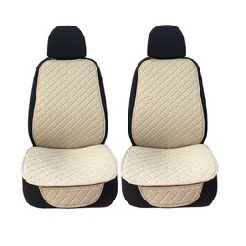 M Funda Universal de Lino for Asiento de Coche, Protector de Lino, cojín Trasero Delantero y Trasero, Alfombrilla Protectora, Respaldo for Interior...