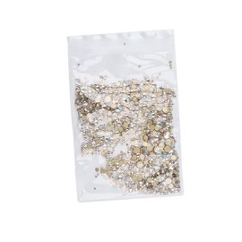 Baluue 1440Pcs Mixed Size AB Rhinestones for Nail Art Decoration Colorful Nail Gems for Manicure Accessories Suitable for DIY Design and Craft Projects