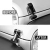 Safety Locking Aluminum Hood Latch Catch Compatible with Jeep Wrangler