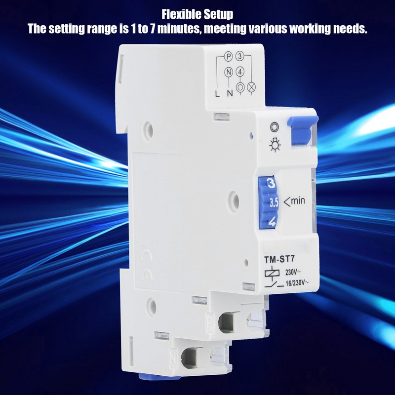 Time Switch Mechanical Adjustable Control Timer 7 Minutes Interval AC220230V