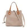 FIRANO 402290 3-Part Casual Chic 2-Way Handbag, Women's, Filano, beige
