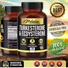 Suplementos Turkesterona Ecdysterona 1000mg 120 Capsula