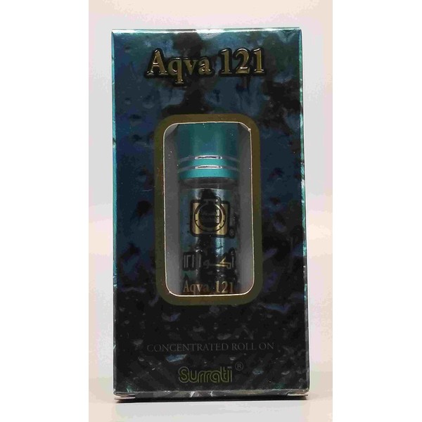 Aqva 121-6ml Roll-on Perfume Oil by Surrati- Three Pack
