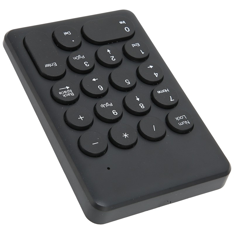 Numeric Keyboard 18 Keys Ergonomic Tilt Design 2.4GHz Wireless Stable