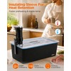 26 Quart Extra Large Sous Vide Container with Lid, Include
