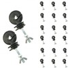 KATSU Electric Fence Ring Insulators 20X Pack, Heavy Duty Galvanised