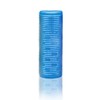 Blue Self Grip Hair Rollers, Heatless Hair Roller Sets with