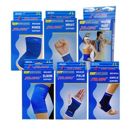 JULONG Protective Brace Assorted/Wrist/Waist/Elbow/Ankle/Knee Knee Set x1 5ea