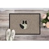 Caroline's Treasures CK2169MAT Border Collie in The Kitchen Doormat 18x27